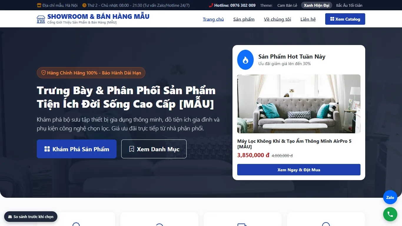 Bán hàng – Kho – POS – Demo gần nhất — Giao diện thứ hai (máy tính)